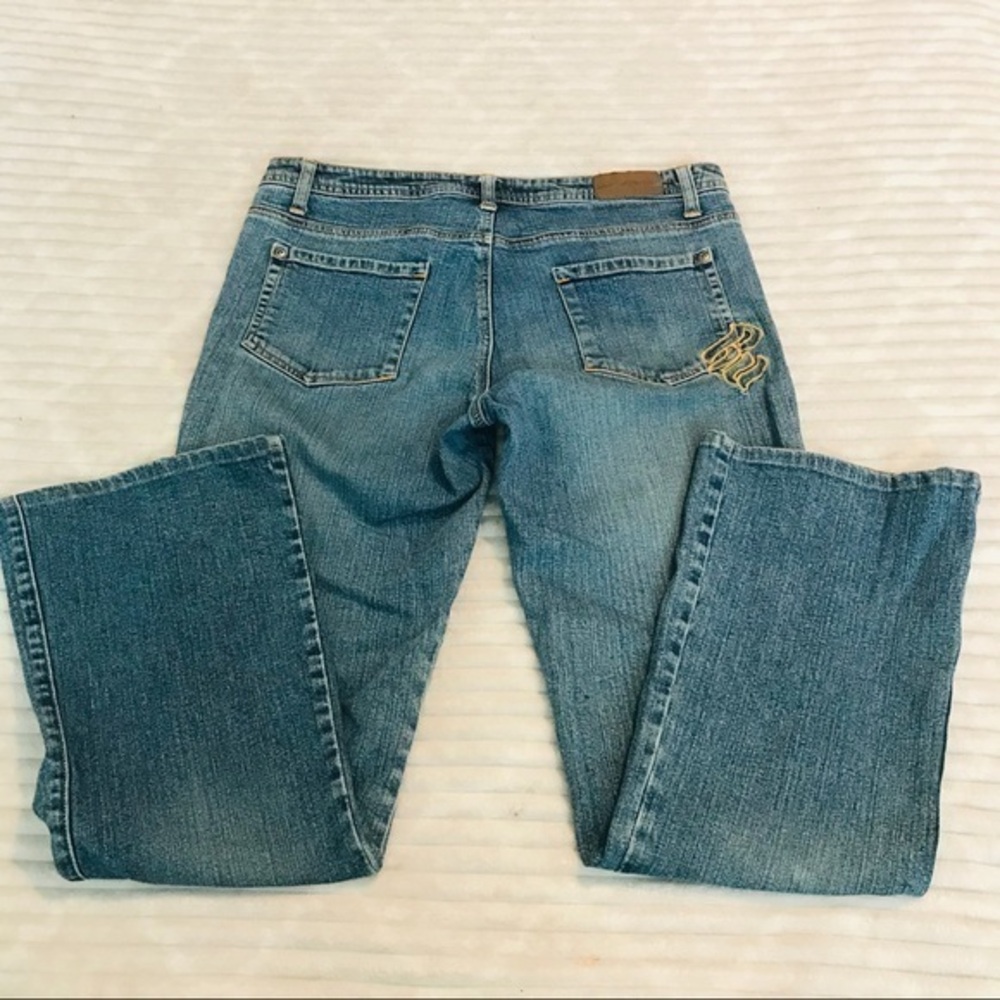 90s Vintage y2k Roca Wear Embroidered Denim Jeans